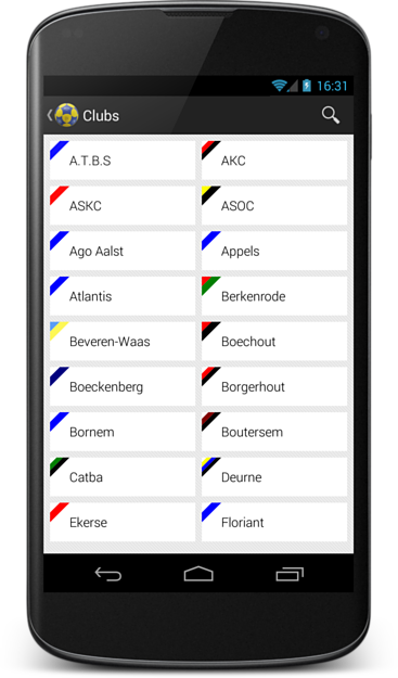 Screenshot of Korfbal