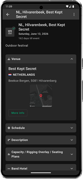 Screenshot of Tourmanagement