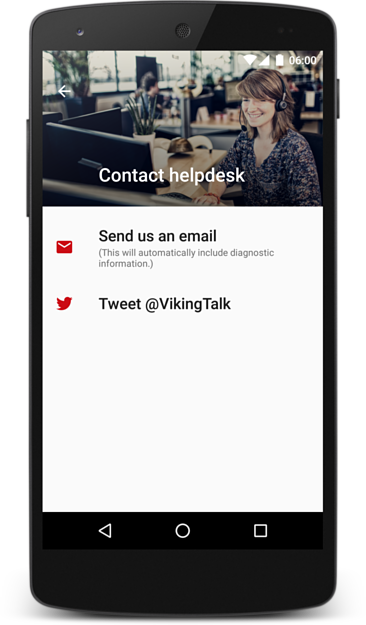 Screenshot of Viking Talk